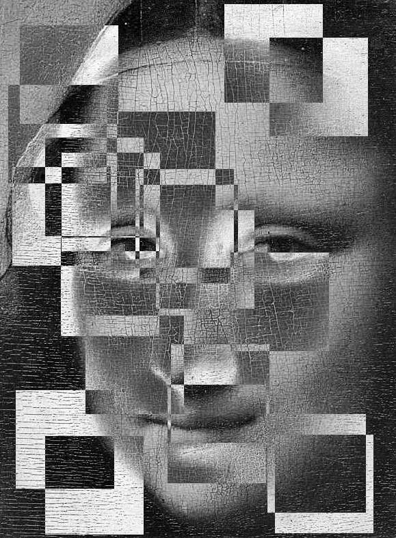 repeated inversion Mona Lisa